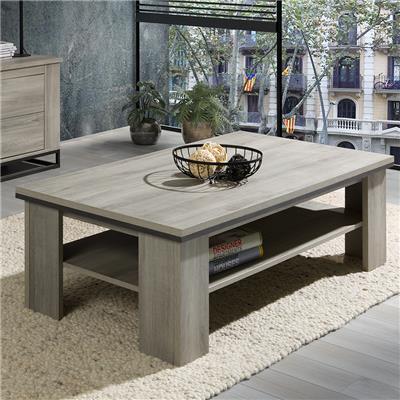 Table basse couleur chêne gris ARTOS