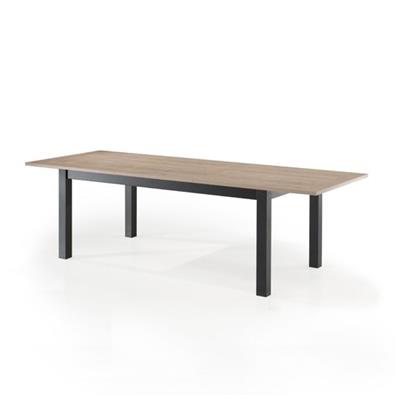 Table extensible 180 cm couleur chêne naturel ESTELLE