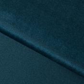 Canapé d'angle bleu convertible en tissu GIOCO
