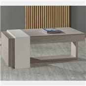 Table basse modulable moderne couleur bois ANTIBES