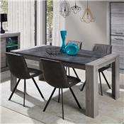 Table à manger 180 cm contemporaine couleur bois OVIDE