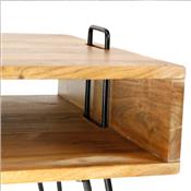 Table basse avec rangement en bois TAMPA
