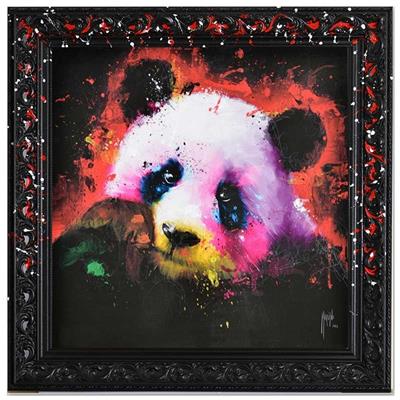 Murciano Panda pop reproduction avec cadre, 2 dimensions