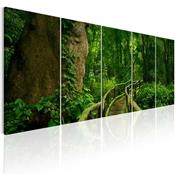 Tableau paysage forêt tropicale Travel 200x80