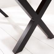 Table en bois et métal industrielle 180 cm AMAZONE